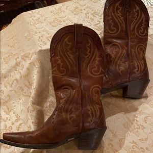 Woman’s cowgirl boots